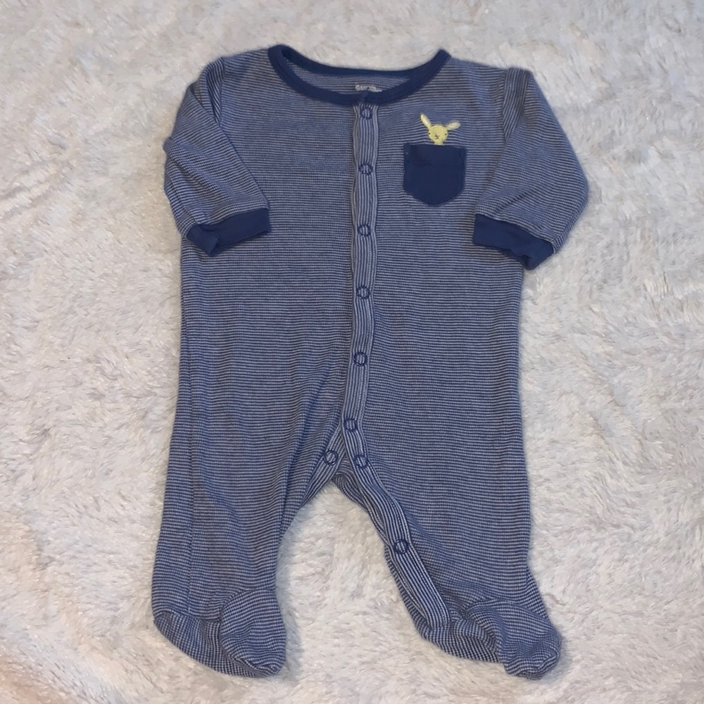 (2 for $10) George footie/ sleeper